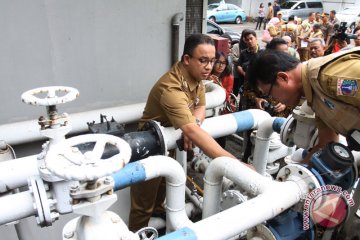 Sidak pengelolaan sumur resapan