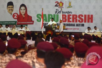 Relawan sapu bersih