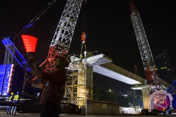 Perkembangan pembangunan LRT