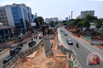 Pembangunan infrastruktur layang dilanjutkan