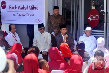 Presiden luncurkan Bank Wakaf Mikro Tanara