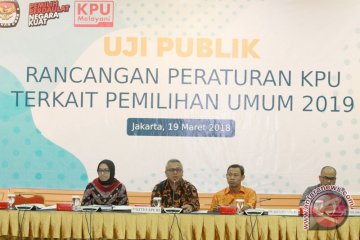 Uji publik rancangan peraturan KPU