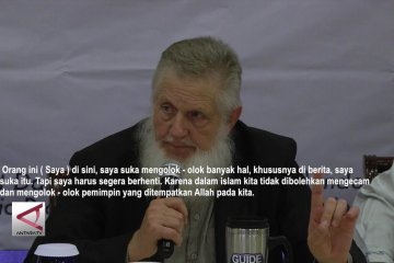 Yusuf Estes ajak umat doakan pemimpin