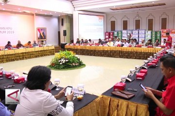 KPU gelar uji publik 4 peraturan Pemilu 2019