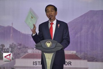 Presiden bagikan 15.000 sertifikat tanah di Kabupaten Bogor