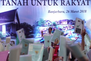 BPN Kalsel programkan sertifikasi 69 ribu bidang pada 2019