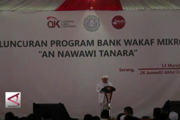 Ketum MUI: Bank Wakaf Mikro, arus baru ekonomi Indonesia