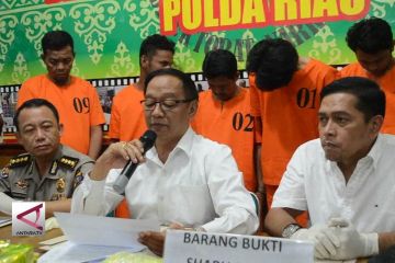Polda Riau amankan Narkoba dari Tiongkok senilai rp7,5 miliar