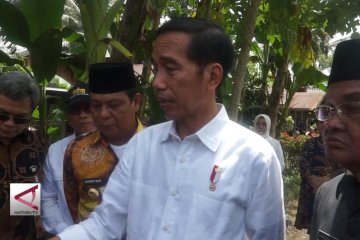 Presiden tinjau Program Padat Karya di Kalsel