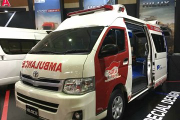 Penjualan Toyota HiAce melonjak, dipicu permintaan untuk ambulans