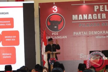 PDIP latih manajer kampanye gelorakan dukung Jokowi