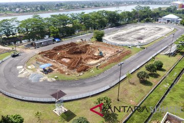 Renovasi Arena Sepatu Roda Jakabaring