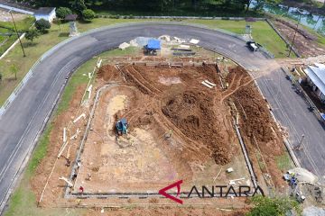 Renovasi Arena Sepatu Roda Jakabaring