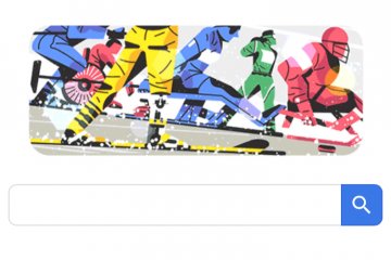 Google Doodle ikut rayakan pembukan Paralimpiade 2018
