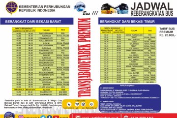 Ini jadwal bus Transjabodetabek Premium Bekasi-Jakarta