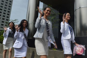 Finalis Putri Indonesia datangi KPK