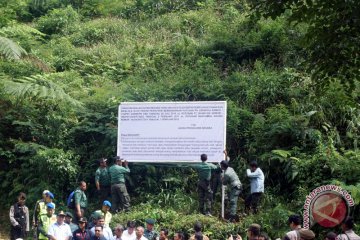 Hakim datangi lokasi perusakan hutan Gunung Lemongan