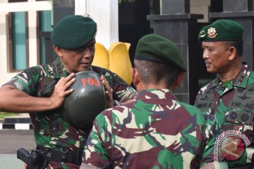 Latihan standarisasi prajurit Kostrad