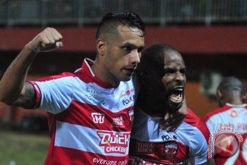 Madura United boyong 20 pemain ke Yogyakarta