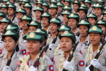 Myanmar bebaskan 75 anak dari dinas militer