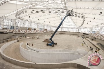 Perkembangan pembangunan velodrome