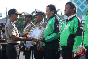 Tukang ojek penangkap jambret dapat penghargaan