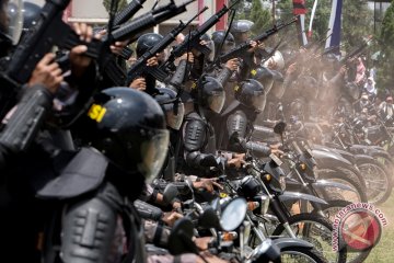 Penutupan pendidikan Bintara Polri