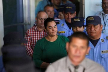 Bekas ibu negara Honduras ditangkap