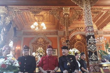 Beberapa menteri hadiri ngaben keluarga Kerajaan Puri Ubud