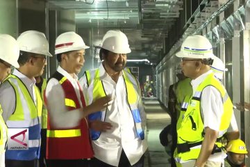 Surya Paloh dampingi Presiden tinjau proyek MRT