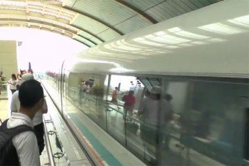 China sukses ujicoba kereta maglev berkecepatan 1.000 km/jam