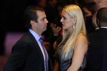 Istri Donald Trump Jr dikabarkan layangkan gugatan cerai