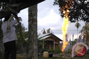 Tumpahan minyak picu kebakaran di sumur minyak Aceh Timur