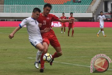 Timnas U-23 Uzbekistan vs Korut di Bogor sore ini