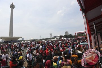 Polisi klarifikasi soal korban pesta rakyat di Monas