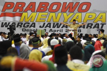 Prabowo menyapa Jawa Barat