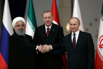 Presiden Iran berada di Turki untuk bicarakan Suriah, masalah regional