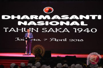 Presiden hadiri Dharma Santi Nasional