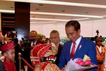 Jokowi dijamu makan malam oleh PM Singapura