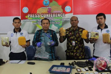 BNNP Lampung amankan sabu 6 Kg