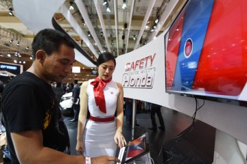 Honda kampanye keselamatan berkendara lewat "Interactive Safety Zone"