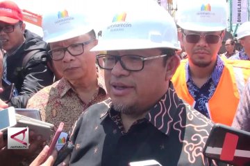 Pembangunan Exit Tol  Gedebage resmi dimulai