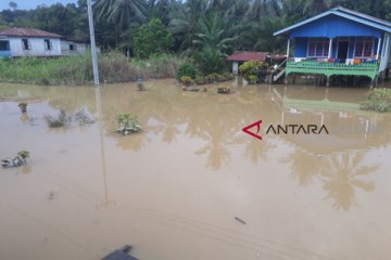 Ribuan warga Sembakung terdampak banjir kiriman dari Malaysia