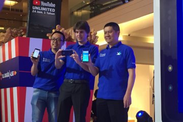 XL, YouTube, Evercoss luncurkan smartphone 4G di bawah Rp1 juta