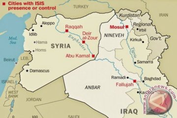 Serangan ISIS tewaskan sejumlah pasukan keamanan Irak