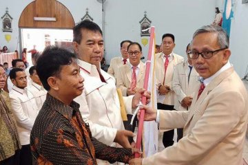 Pelantikan KBK Paroki Palu