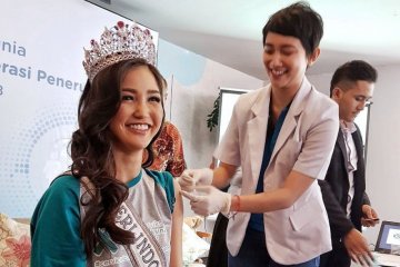 Putri Indonesia 2018 divaksin HPV, apa komentarnya? (video)
