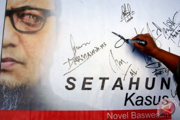 Aksi Setahun Kasus Novel Baswedan