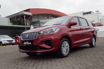 Mencicipi Suzuki All New Ertiga di arena test drive IIMS