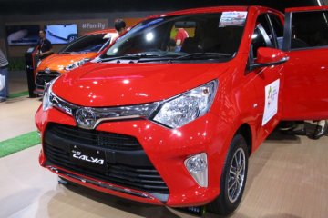Toyota Calya dan Agya didiskon hingga Rp10 juta di IIMS